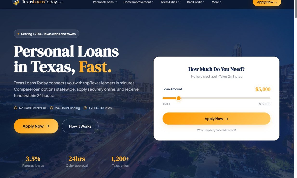 TexasLoansToday – texasloanstoday.com